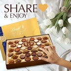 Lindt Swiss Luxury Selection Assorted Chocolates, Chocolate Candy Gift Box, 14.5 oz Gift Box