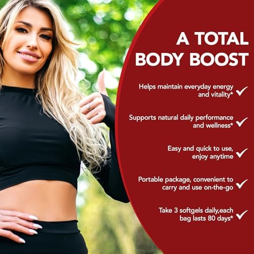 Cayenne Pepper Softgels Supplement | 12-in-1 per Serving with Vitamins D3, K2 & E | Supports Healthy Circulation & Daily Energy | Features Hawthorn, Beetroot & Turmeric | 240 Capsules