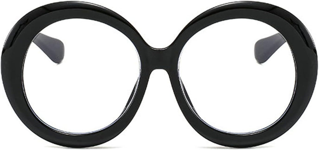 willochra Oversized Spring hinge Readers Blue Light Blocking Computer round Reading Glasses for Women Men