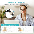 EVA Foam Nose Pads for Glasses,96 Pairs Non Slip Eyeglasses Nose Pads Replacement,Ultra Soft & Hypoallergenic & Lightweight Cushions for Eyeglasses Sunglasses