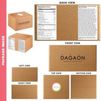 DAGAON Korean Snack Box 45 Count – Variety Snacks Including Korean’s Chips, Biscuits, Cookies, Pies, Candies. Appetizing Korean treats for any occasions, gifts and everyone.