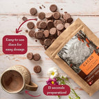 Cacao Adventures Ceremonial Cacao | Sacred Valley Peru 100% Pure Raw |Dairy Free & Vegan | Unsweetened | Ethically sourced and sustainably grown | Ceremony | Cusco Chuncho, 8 oz
