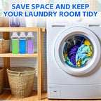 Laundry Detergent Dispenser for Laundry Room Organization and Storage,78OZLiquid Laundry Detergent Dispenser ，Laundry Soap Dispenser，BPA Free & PET Plastic Clear