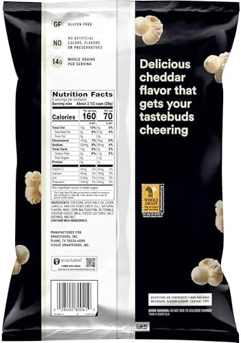 Smartfood White Cheddar Popcorn 6oz