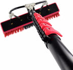 Solar Panel Cleaning Brush Aluminum Water Fed Poles, Washing Brush Tool, Outdoor Window Extendable Cleaner Kit, Roof Solar Panel Cleaner, (6M-10.8M),10.8M/36FT