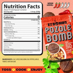 EZ Bombs Pozole Bomb Seasoning, Pack of 2 – Authentic Mexican Soup Mix for Traditional Pozole, Made with Real Chiles, Herbs & Spices for Quick and Flavorful Meals
