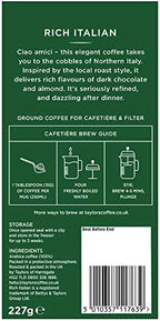 Taylors of Harrogate Rich Italian Lifestyle Ground Coffee (1 X 227G)
