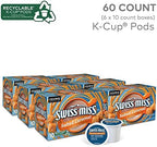 Swiss Miss Salted Caramel Hot Cocoa, Keurig Single Serve K-Cup Pods, 10 Count (Packs of 6)