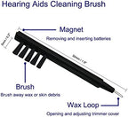 Rehear Hearing Amplifier Cleaning Brush with Wax Loop and Magnet (pack of 6) XC…