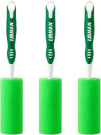 LIBMAN Sponge Bottle Brush - 3 Pk Glass & Dish Sponge with Handle - Bottle Cleaner for Cleaning Glasses, Cups, Dishes, pots