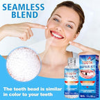 Tooth Repair Kit, Moldable False Teeth Beads, DIY Temporary Tooth Replacement Kit, Suitable for Missing, Broken and Chipped, Tooth Repair Beads Make You Smile Confidently-1PCS