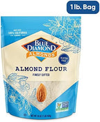 Blue Diamond Almonds, Almond Flour, Gluten Free, Blanched, Finely Sifted, 1 Lb