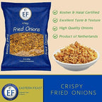 EF - Crispy Fried Onions, 400g (14 oz), Kosher, Halal, Product of Netherlands