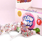 Charms Blow Pop Lollipops - Individually Wrapped Dual Candy and Gum Suckers - Peanut Free, Gluten Free - Bulk Treat for Kids and Adults - Assorted Flavors, 100 Count (4 lb 1 oz.)