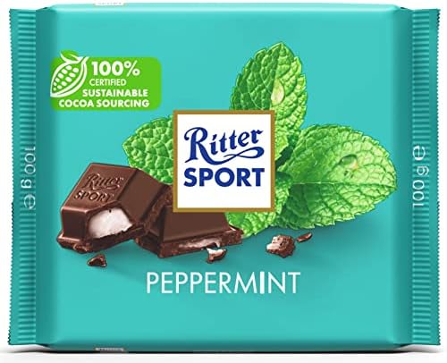 Ritter Sport Chocolate Bar Peppermint, 3.5 oz