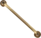 VALICLUD Elderly Safety Handrail Bathroom Grab Bar Antique Brass Shower Grab Handle Wall-Mounted Non-Slip Bathtub Support Bar for Seniors and Disabled