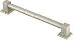 Moen YG8812BN Bathroom Safety 12-Inch Stainless Steel Modern Bathroom Grab Bar, Brushed Nickel