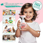 VANERIA Kids Foaming Hand Soap,Flower Stamp,Moisturizing and Gentle Hand Soap for Baby,Kids and Adults with Sensitive Skin 250ml/8.45 Fl Oz