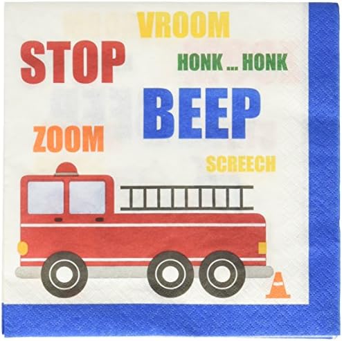Creative Converting Traffic Jam Lunch Napkins (16 ct)