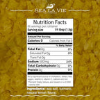 Galil Sea La Vie Salt Flakes, 3.5 Ounces, Pack of 1, Kosher Handcrafted Gourmet Artisinal Finishing Salt Flakes from the Mediterranean Sea (Citrus Limón)