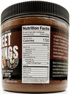 Sweet Nuthings Premium Chocolate Hazelnut Spread - 50% Hazelnuts - Palm Oil Free - Vegan - Small Batch Artisan - Dairy Free - Gluten Free - 8oz