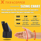 THX4COPPER Reversible Thumb & Wrist Stabilizer Splint for BlackBerry Thumb, Trigger Finger, Pain Relief, Arthritis,Tendonitis, Sprained, Carpal Tunnel, Stable,L-XL