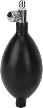 Pressure Bulb Pump, Latex Blood Pressure Bulbs, Black Squeeze Bulb Pump for Manually Inflating Blood Pressure Replacement Parts