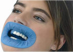 2pcs/pack Dental Teeth Whitening Cheek Retractor Rubber Lip Gum Dam Non Latex Blue Color