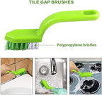Openfly Hand-held Groove Gap Cleaning Tools, Tile Joint Scrub Brush Window Track Grout Cleaning Brushes to Deep Clean Kitchen Sink Bathroom Edge Corner