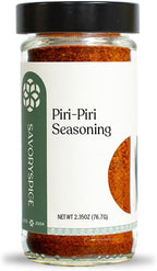 Savory Spice Piri-Piri Seasoning (2.35 oz) - Hot Pequin Chile Blend for Chicken, Seafood, Beef & Homemade Piri-Piri Sauce