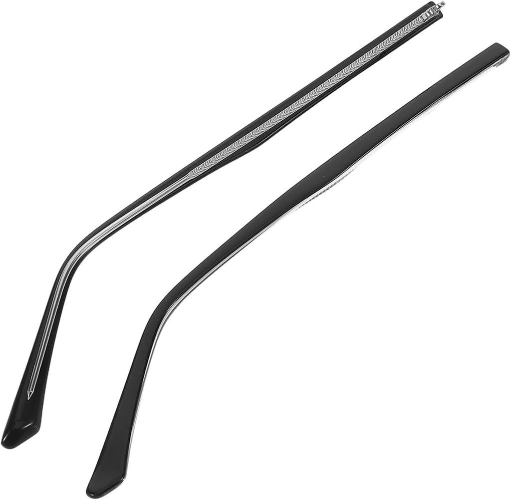 FRCOLOR 1 Pair Crystal Glasses Legs Replacement Metal Eyeglass Arms Universal Temple Frame for Eyewear Accessories 5.43 Inch