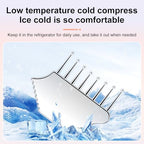 Metal Gua Sha Scalp Massage Tool - Multi-Edge Metal Head Massager & Scalp Scrubber, Portable Gua Sha Comb for Scalp, Face, Neck, Hand & Leg Care with Velvet Storage Pouch