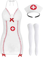 Nurse Halloween Costume for Women - Sexy Naughty Lingerie