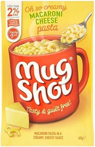 Mug Shot Macaroni Cheese Pasta 45g - Pack of 2