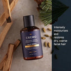Cremo Palo Santo Beard Deep Conditioner For Men, Helps Soften Dry, Coarse Facial Hair with Powerful Moisturizers, 6 Fl Oz