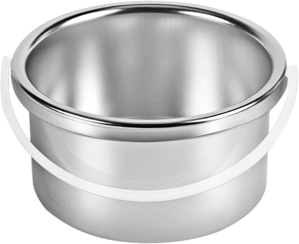 Hard Wax Melting Pot Replacement Aluminum Inner Pot Liner Insert for Hair Removal Wax Warmer Machines Small Size