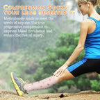 QUXIANG Compression Socks for Women & Men 15-20 mmHg, Best for Medical, Nursing, Running, Athletic, Varicose Veins, Travel