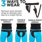 BraceAbility Women's Inguinal Hernia Belt - Waist Support Briefs With Removable Side Compression Pads For Direct and Indirect Femoral, Single and Double Hernias, Pre and Post-Surgical Pain Guard (S)