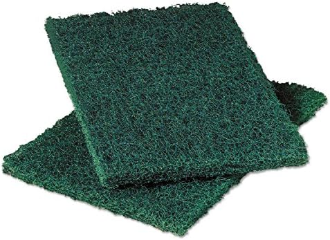 Scotch-Brite PROFESSIONAL 86CT Commercial Heavy Duty Scouring Pad 86, 6" x 9", Green, 12 per Pack (Case of 3 Packs)