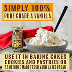 Beyond Good Madagascar Vanilla Beans | 2 Beans | Grade A Bourbon Vanilla Pods Perfect for Gourmet Home Baking, Ice Cream, Premium Vanilla Extract, and Infusions