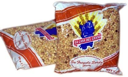 La Casa Del Grano - Italian Toasted Fregola Sarda - Medium, (2)- 1.1lb Pkgs