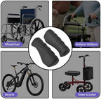 ‌Drive Wheelchair Handle Grip Replacement Set – Anti-Slip Hand Grips (2-Pack), Ergonomic Rubber Cushioning for Manual/Power Wheelchairs, Rollators & Mobility Scooters