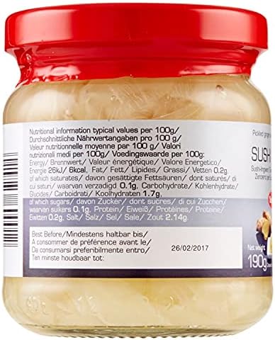 Yutaka Sushi Ginger (190g)