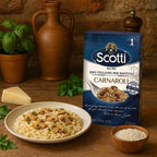 Riso Scotti, Carnaroli Risotto Rice, 2.2 lbs (1 kg), product of Italy, chef selected, gluten free, non-gmo, vacuumed packed