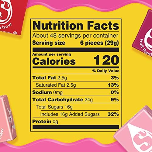 STARBURST FaverREDs Fruit Chews Chewy Candy, Party Size, 50 oz Bag