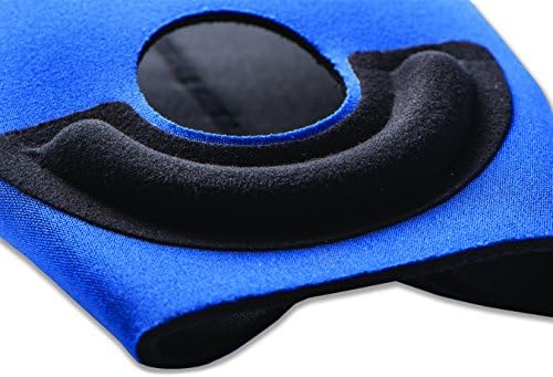 Pro-Tec Athletics Short Sleeve Knee Support, Neoprene Compression with Open Patella Design and Infrapatellar Buttress for Patella Tracking and Stability