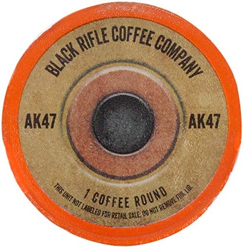 Black Rifle Coffee Company AK Espresso, 12 Count, Medium Roast K Cups - Single Serve K Cups Coffee Pods - Kcup Pods Compatible with Keurig 1.0 & 2.0 - Made from Arabica Beans