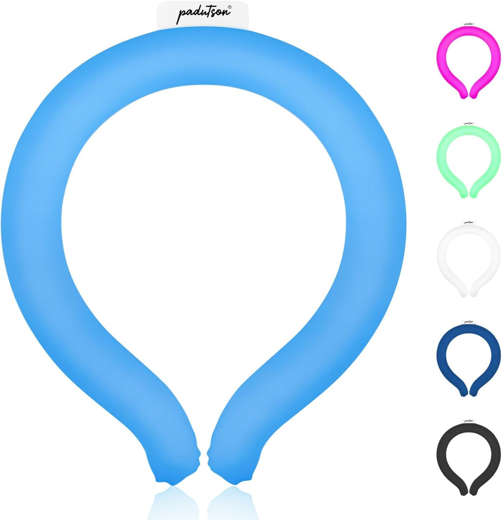 Neck CoolingTube, Reusable Ice Cooler Wearable Body CoolingProducts, Neck Coolers for Hot Weather
