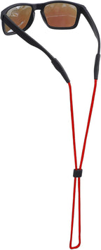 Eye Glasses Holder Strap - Sunglasses Straps Cords for Men Women Kids - Eyeglass Holders Around Neck - Eyewear String Lanyard Retainer - Red