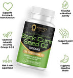 KING TUT'S SECRET Black Seed Capsules - 500 mg 100 Softgels - Nigella Sativa Extract, Black Cumin Supplement for Hair, Antioxidant Support, Immune System - Halal Black Seed Cumin Oil Capsules